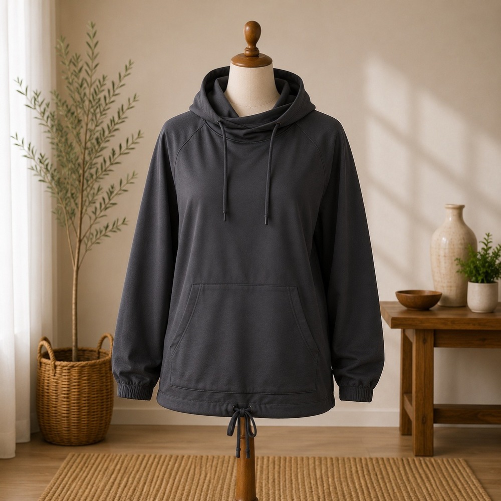 NWT Zella Zelperform Hoodie Womens XS Black Performance Activewear Pullover